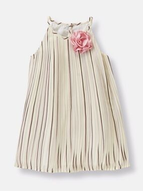 Janie & Jack Art Deco Darling Flapper Rosette Dress 12-18m